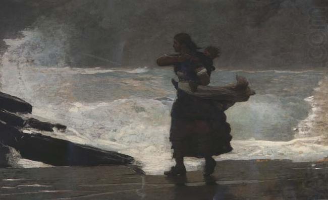 Winslow Homer The Gale (mk44) china oil painting image